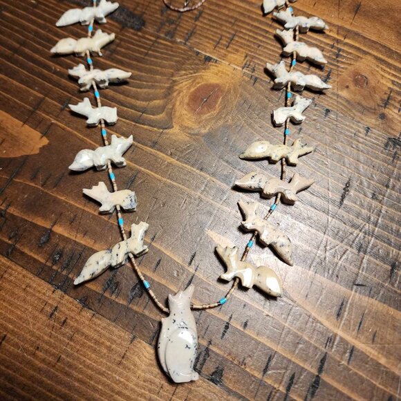 Native American Necklace / Earring Set - Picture 12 of 15